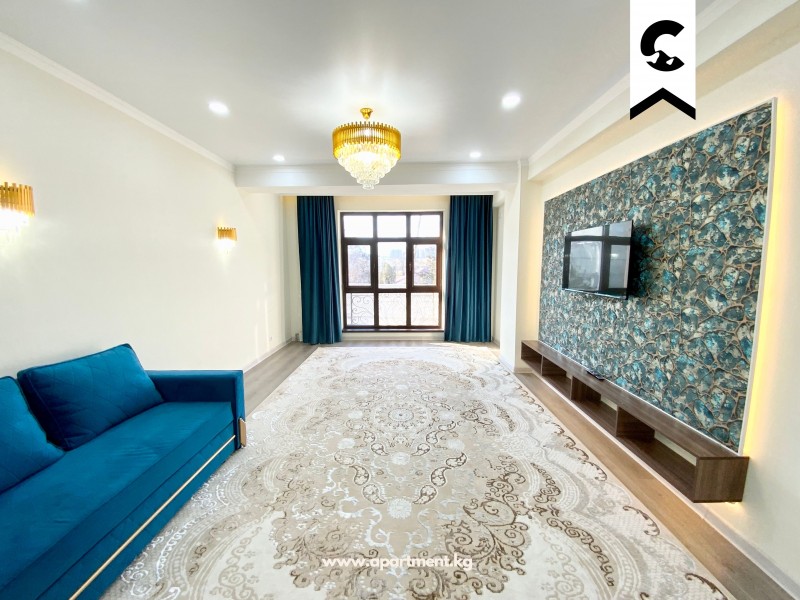 Сдается 1 комнатная квартира в южной части Бишкека, 1B Ажыбек баатыра в элитном доме “Эльдорадо” на 3 этаже из 10.
